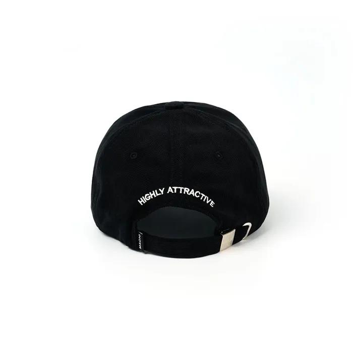 CORDUROY HEART DEEP BALL CAP BLACK