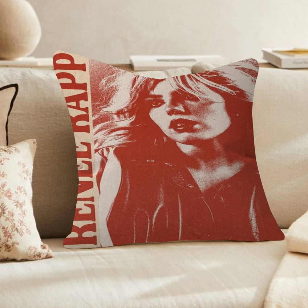 Pop Singer Actor Renee Rapp Cushion Cover X Polyester Sofa Cushions Decorative Throw Pillows Home Decoration Pillowcover