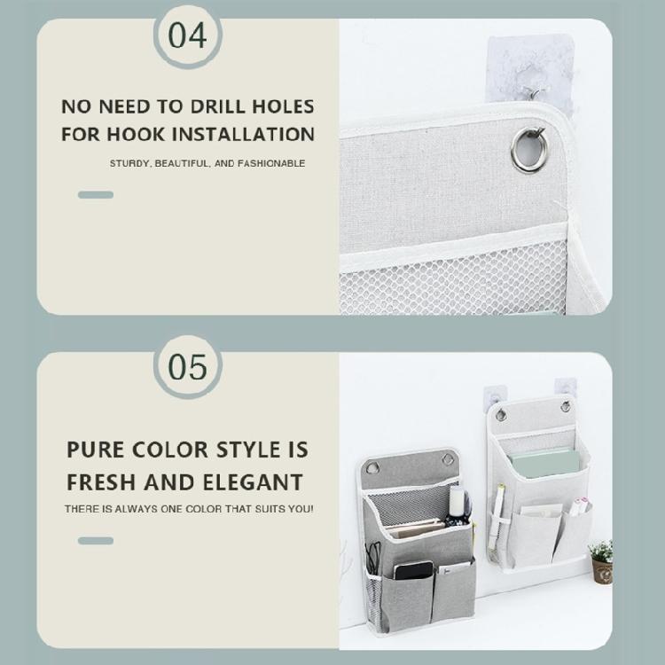 Practical Wall Mount Storage Bag Hanging Storage Pockets Designed For Quick Access To Frequently Used Items