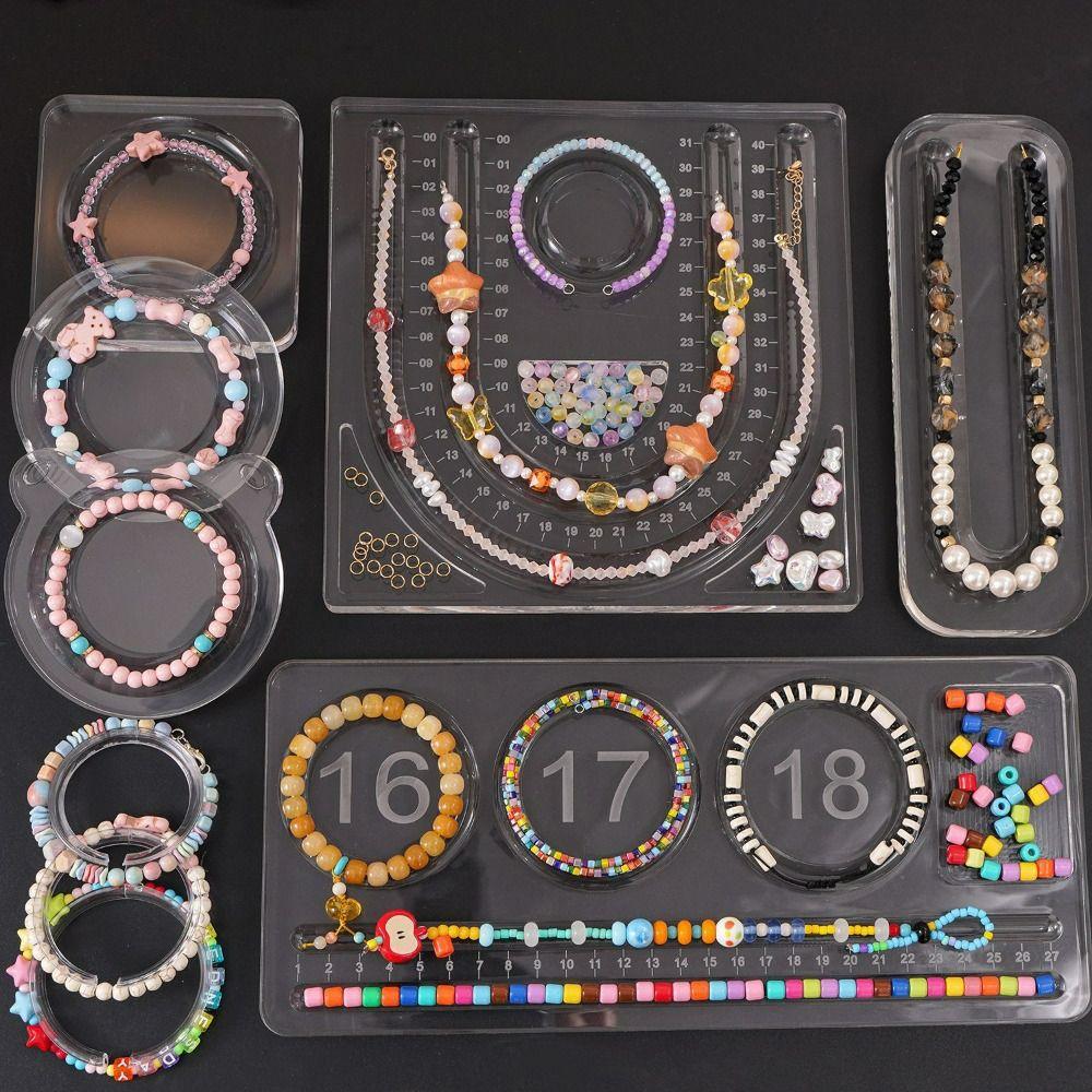 Measuring Tool Bracelet Beading Board Work Benches Tray Jewelry Making Tool  Necklace