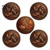 Positive Affirmation Coin Emotional Support Inspirational Monkey Challenge Pocket Encouragement Token Double‑Sided Collectible for Friends