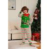 Pyjama Weihnachten Elfen Set Familie Passend Kinder Weihnachten Nachtwäsche Kleidung Mode