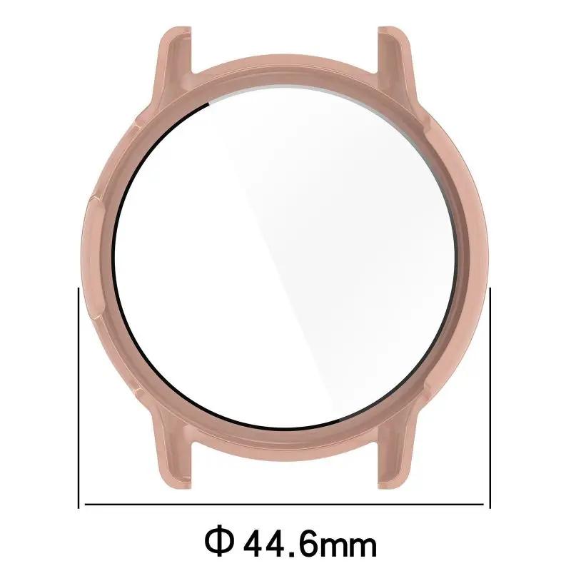 Pouzdro z tvrzeného skla pro chytré hodinky Garmin Vivoactive 5 Ochranné sklo displeje pro Garmin vivoactive5 Kryt Shell příslušenství