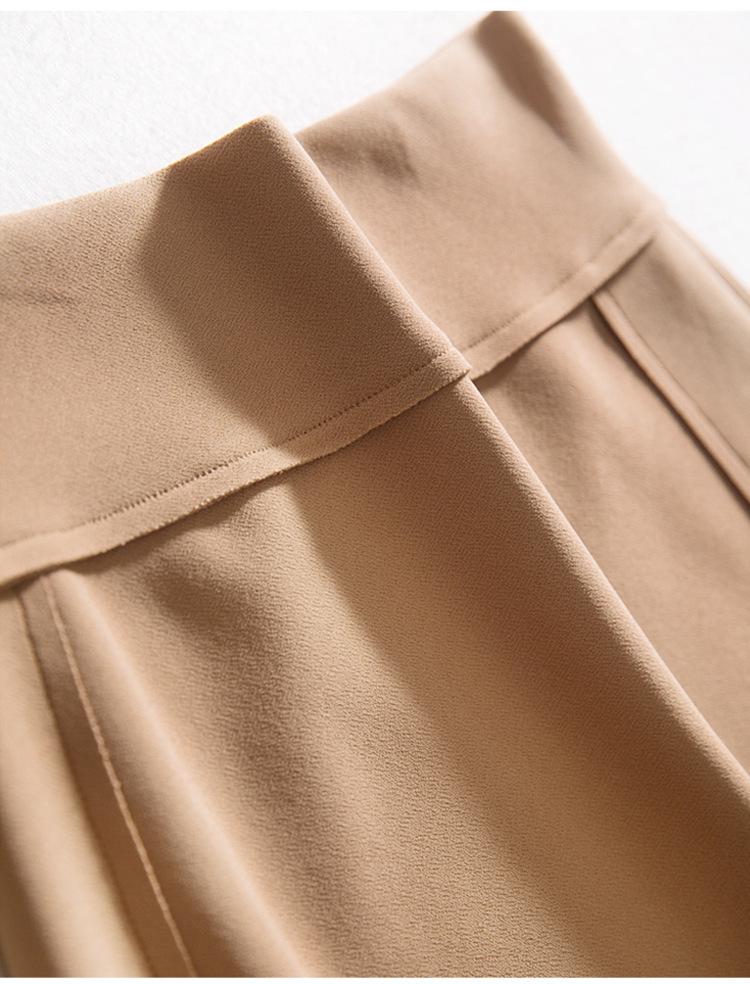 Women's High Waist Slim Fit Fishtail Slit Skirt