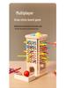 Early Education Wooden Pick-Up Sticks: 3-in-1 Color Recognition, Parent-Child Interaction, and Balance Table Game.