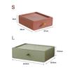 1PCS Drawer Storage Box Stackable Multi-layer Storage Desk Box Stationery Items Large Desktop Storages Organizer Makeup Case