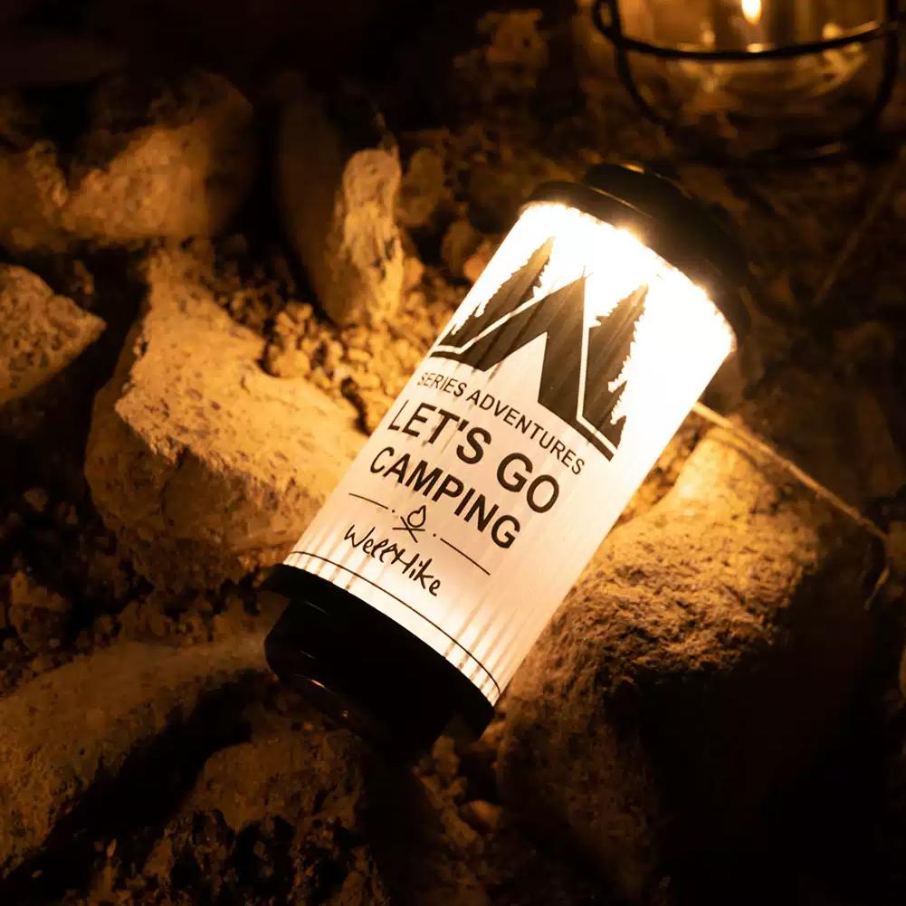 LED Outdoor Camping Light with Magnetic Base Super Bright Lantern 4500mAh Handheld Emergency Light for Outdoor Camping Hiking