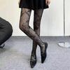 Sexy Retro-Style Fishnet Stockings With Openwork Floral Patterns Thin Pantyhose