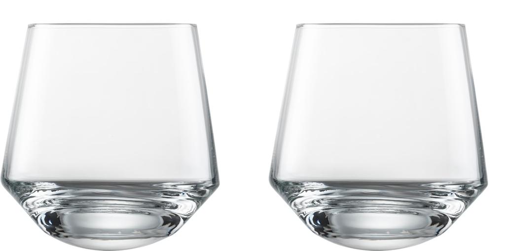 ZWIESEL GLAS Dancing Tumblers for Party Use, Perfect for Water, Mineral Water, and Soft Drinks, Pair of 2, Machine-Made (m123629)