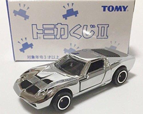 

Снятый с производства лотерейный билет Tomica: Lamborghini Miura Посеребренная версия (включает кейс-кольцо для миниатюрных машинок Crazy) Отправляется со склада Amazon