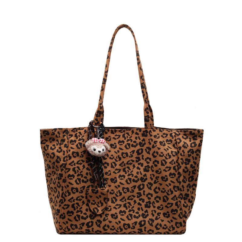 

Large Capacity Korean Style Tote Bag For Women With Stylish Print Ideal For Autumn And Winter