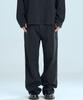 ZPLISH Washed One-Tuck Pants Black