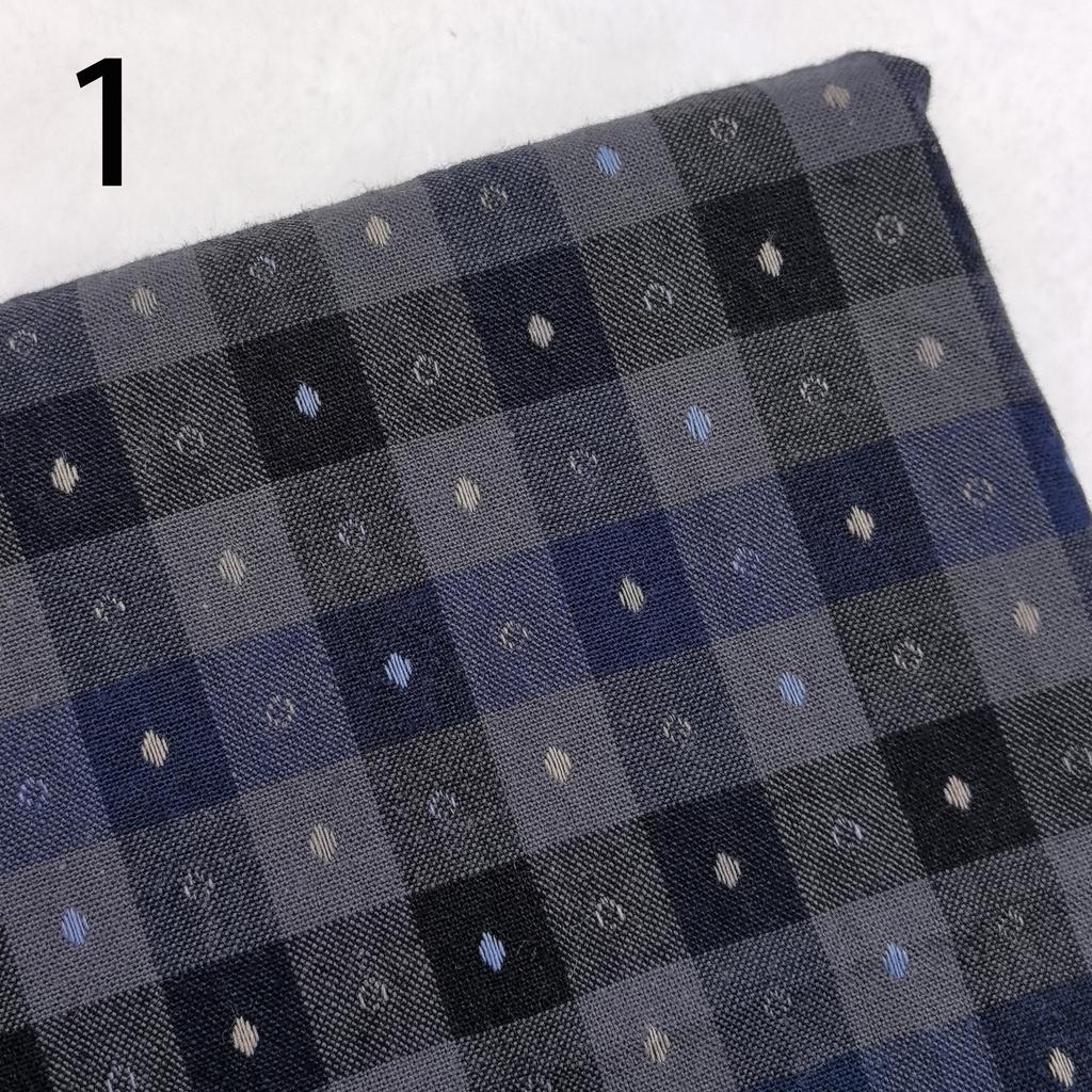50x70cm Japanese Yarn-dyed Fabric first dye woven cotton plaid brocade patchwork craft fabric cloth DIY stitch sew doll clothes