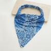 European & American Retro Triangle Headscarf: Stylish, Versatile, Durable & High-Elastic Women's Hair Band