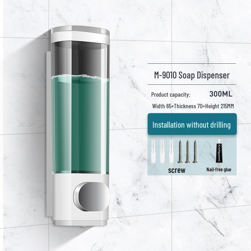 MODUNFUL Wall-Mounted Soap & Hand Sanitizer Dispenser