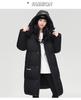 Winter Hooded Thick Casual Down Jacket for Men & Women - 90% White Duck Down, Mid-Length, Loose Fit