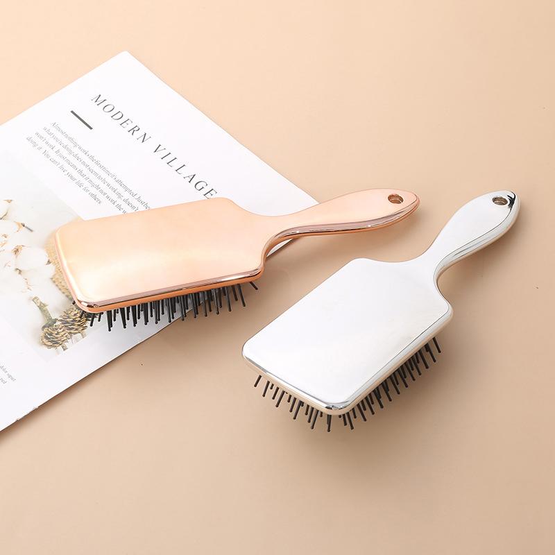 Paddle Hair Brush Detangling Hairbrush Massage Comb Scalp Styling Tool For Women Men Straight Curly Wavy Dry Wet Thick Fine Hair