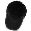 Hat Men's Winter Warm Ear Protection Baseball Cap Windproof Velvet Won the Bidding Dad Grandpa Cap