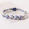 Elegant Ceramic Bead Bracelet Showcasing Traditional Craftsmanship And Modern Designs for Unique Oriental Aesthetic