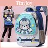 And Delightful Functional Nylon Backpack For Boys And Girls Aged 3 To 6 With Cute Cartoon Graphics