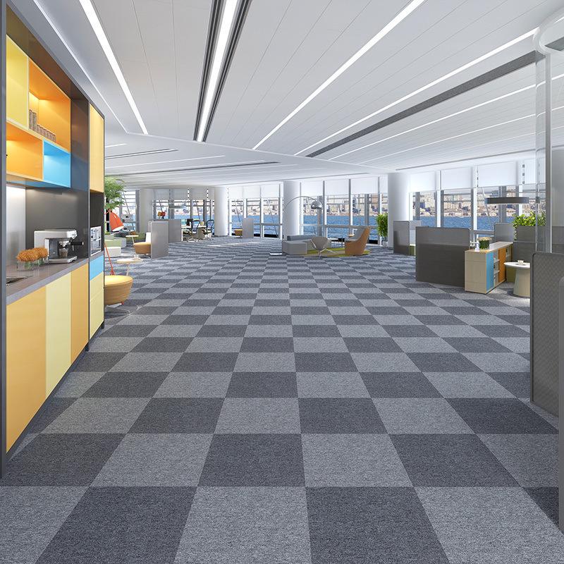 Anti-Slip Wear-Resistant Patchwork Carpet for Offices, Billiards Halls, Hotels, and Commercial Spaces