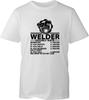 Welder Hourly Rate Tshirt Funny Welders Fact Welding Welder Gift Unisex Tee Top
