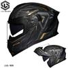 Motorcycle Helmet Men's and Women's Face-off Helmet Summer Locomotive Full Helmet Universal Safety In All Seasons