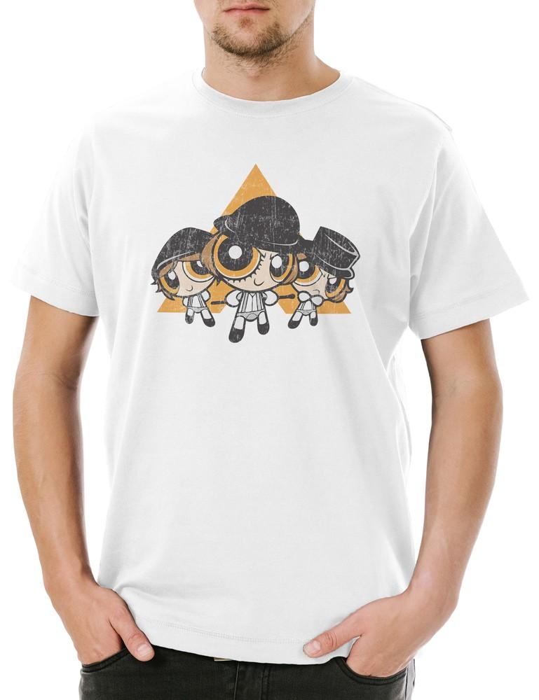 

Clockwork Boys Mens T-Shirt A Clockwork Droogs Alexander Orange Alex DeLarge S