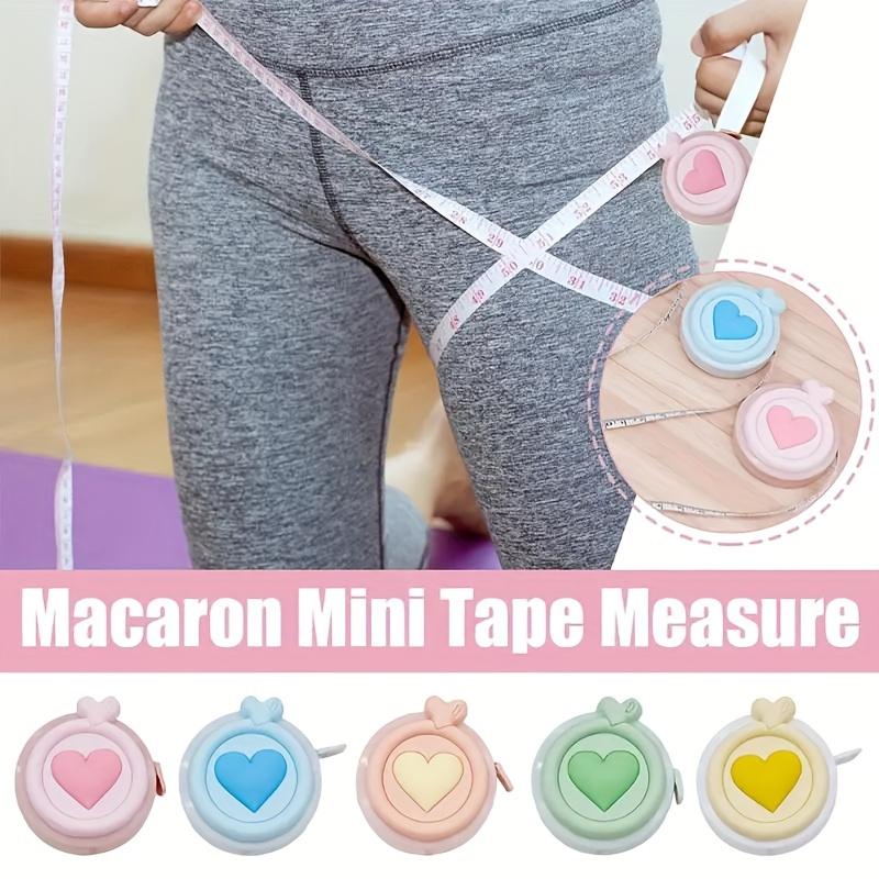 1pc Mini Small Tape Measure 1.5M for Body Measurement Sewing Tailor Handmade Portable Body Sewing Measurements Ruler