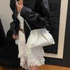 Woven Clip Women's Cloud Bag Fashionable Light Luxury Pleated Small Versatile and Stylish Shoulder Clutch Crossbody Bag