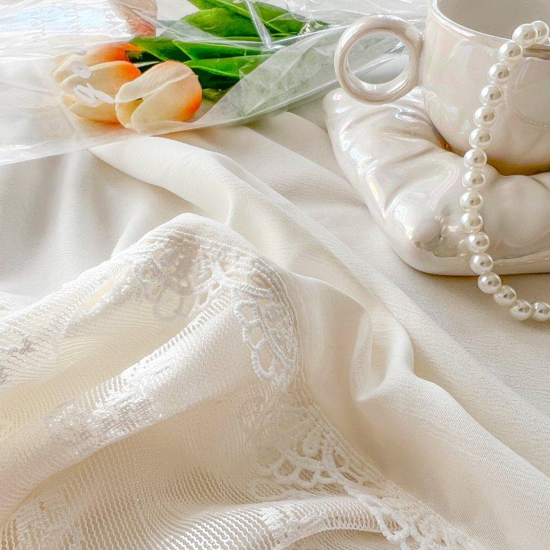 100% Cotton Princess Lace Bed Skirt + 2 Piece Pillowcases Bedding Bedspreads Sheet Pink Lace Bedding Set Bed For Girl Bed Cover