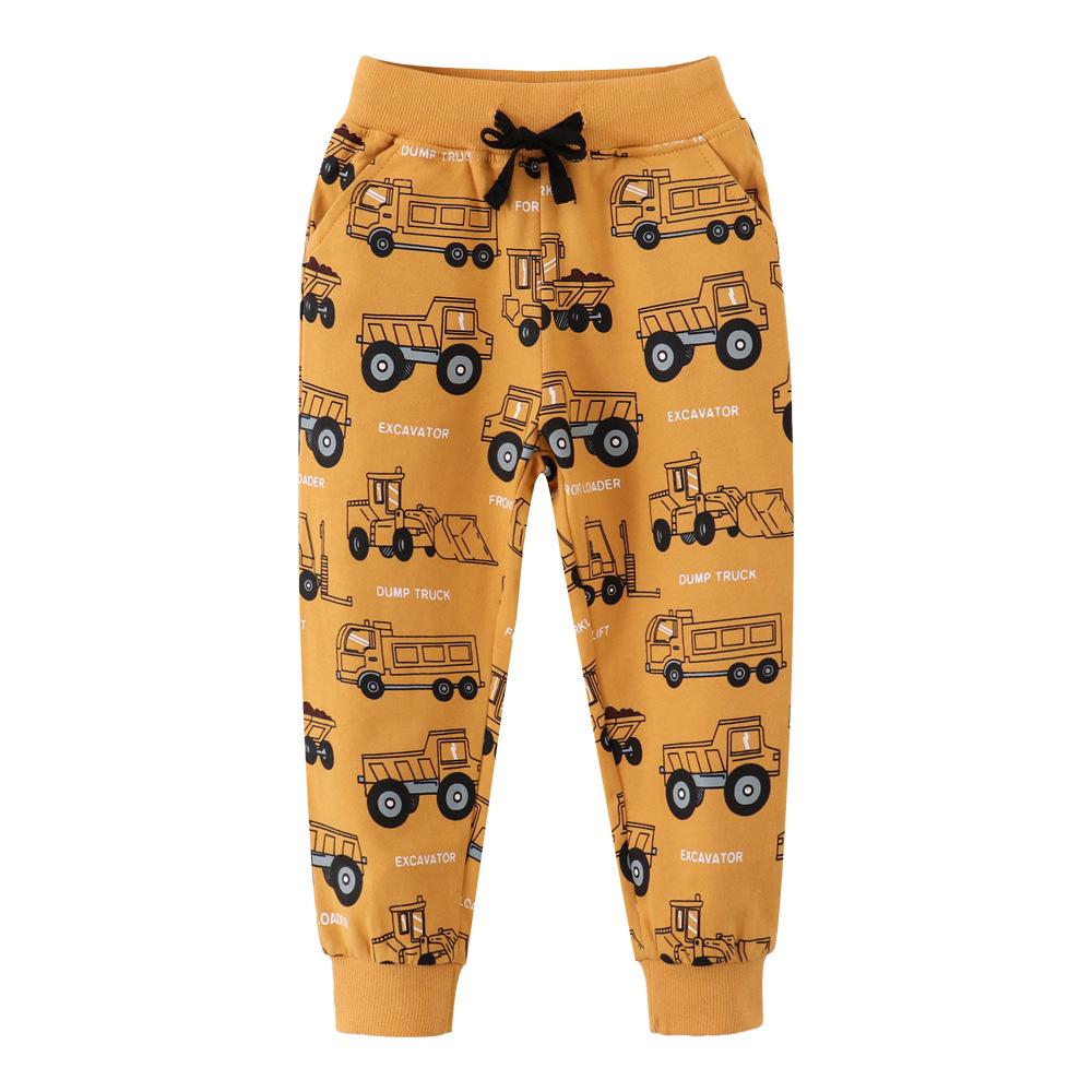Autumn European & American Style Cotton Terry Sweatpants for Boys & Toddlers 5T (120 cm)