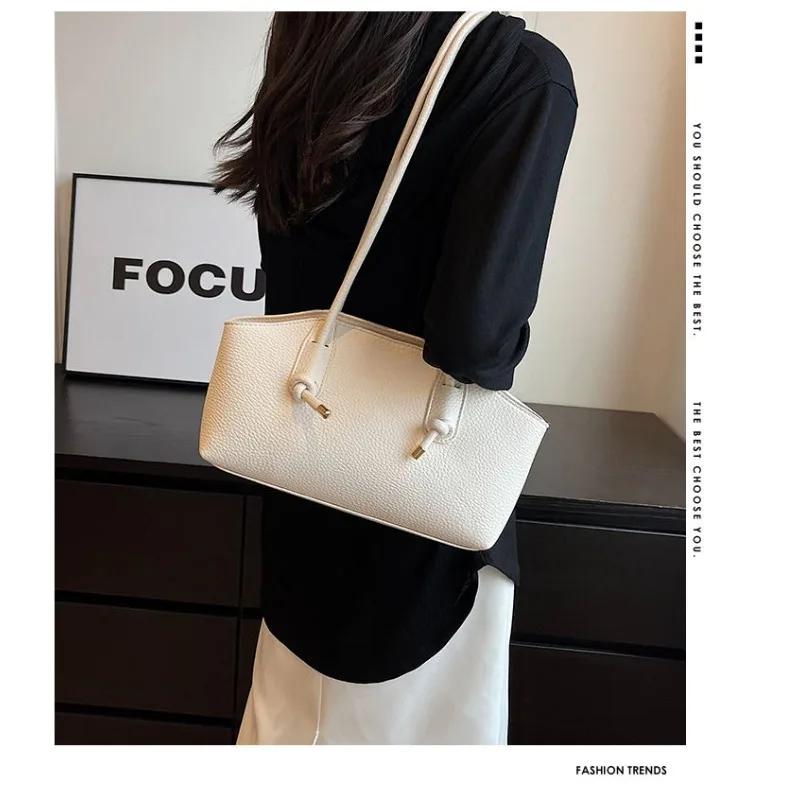 Bag woman 2025 new fashion all-in-one Korean style explosive high-end fashion small shoulder underarm commuting purse tote bags