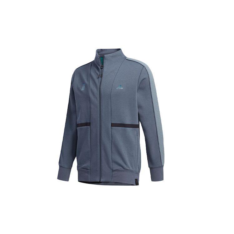 adidas Jackets Men's Ruins Blue Stand Collar Moderate Other FM9357