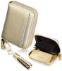 Encore Mini Wallet, Holds Bills Folding [Supervised by Storage Professionals], High-Quality Genuine Leather, Compact, Women's Wallet, Coin Purse,