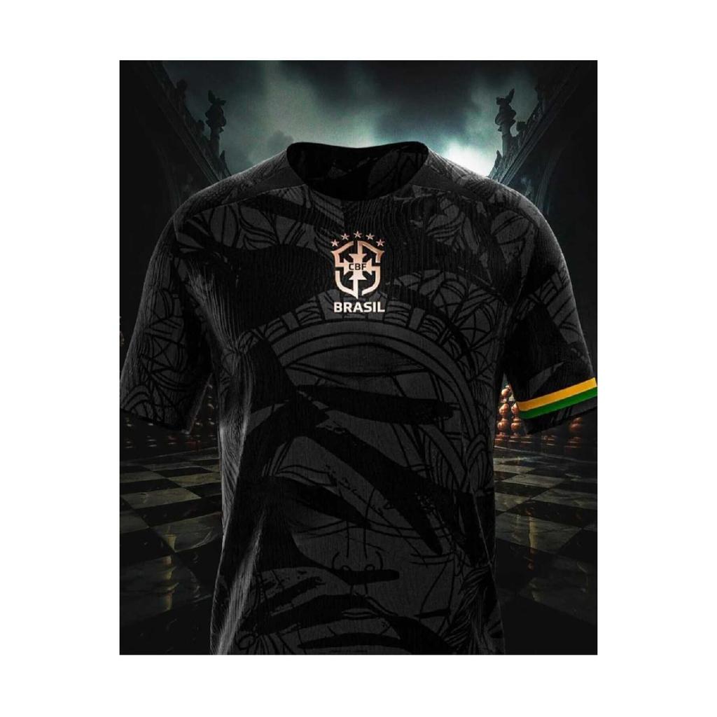 Vini Jr Brazil Black (black) Special Design Jersey