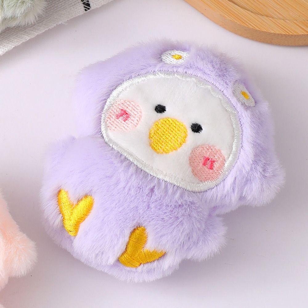 PP Cotton Squirrel Plush Keychain Squirrel Cartoon Plush Toys Penguin Plush Doll  Bag Decoration