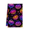 Halloween towel ornament gift microfiber printing kitchen towel special dish towel rag