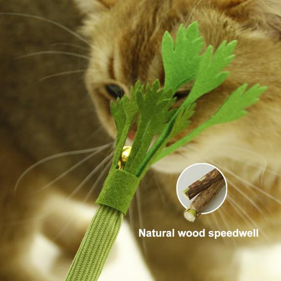Cat Toys Durable Plush Catnip Toy High-Density Felt Realistic Celery Shape Stress Relief And Energy Release Soft Cat Toy for Cats