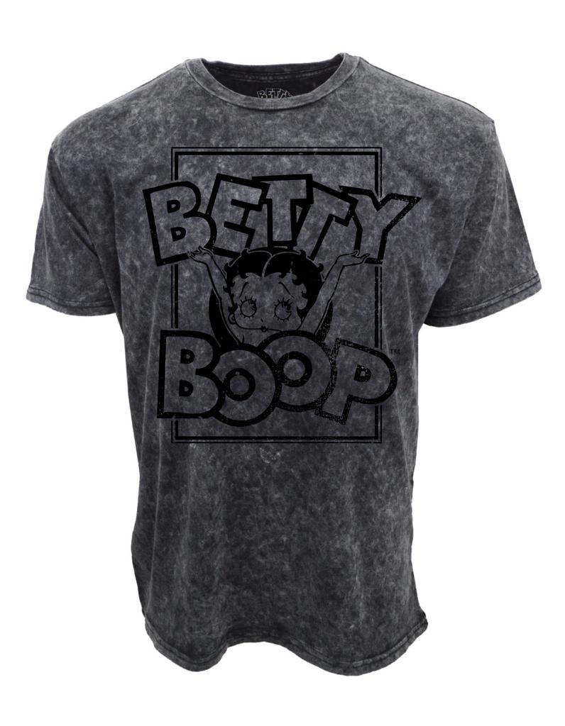 BETTY BOOP VINTAGE WASH GRAPHIC T SHIRT