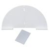 Folding Semicircle Protractor Optical Experiment Physical Experiment Tool Physical Toy for Student