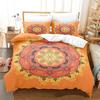 Dreamcatcher Bed Cover Set Luxury For King Size Print Bohemian Style Purple Pink Butterfly Feather Comforter Bedding Set Mandala