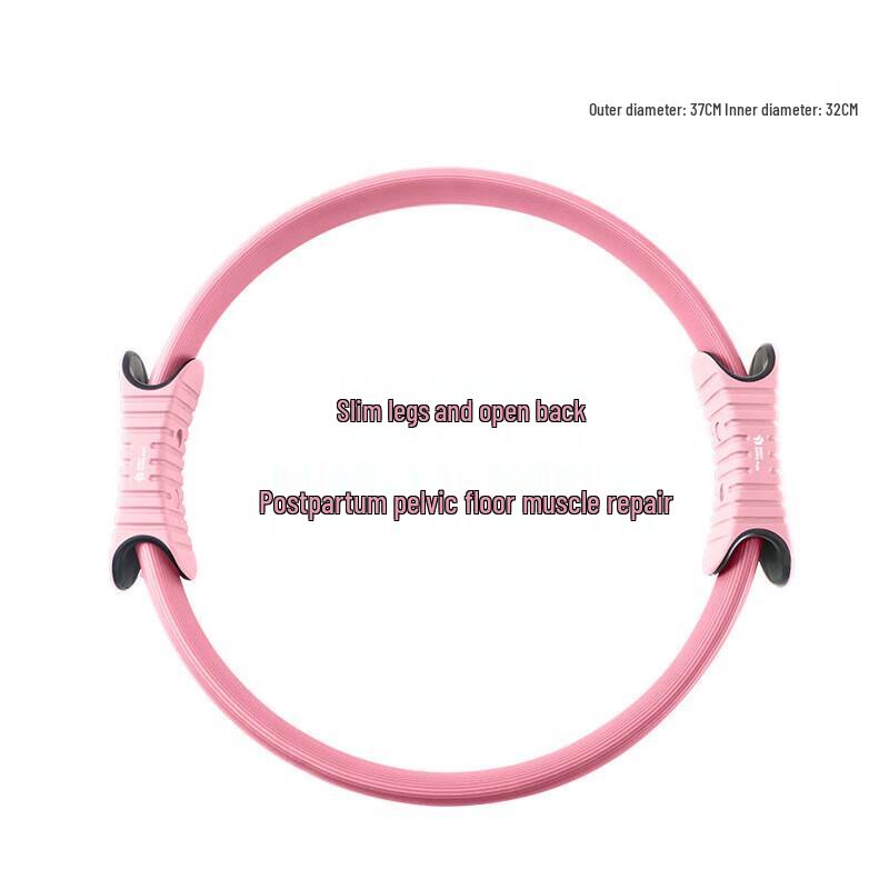 CanChi Yoga Pilates Ring with Rubber-Coated Handles