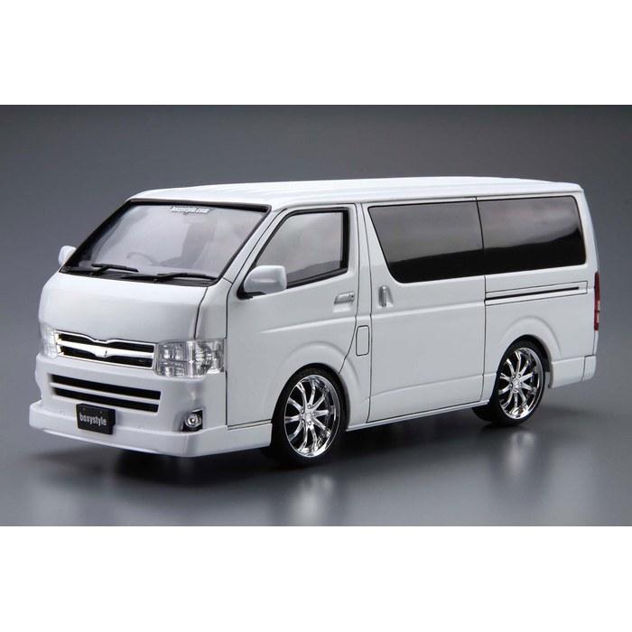 AOSHIMA Tuned Car No. 3 1/24 Boxystyle TRH200V Hiace Super GL '10 (Toyota) Plastic Model Kit