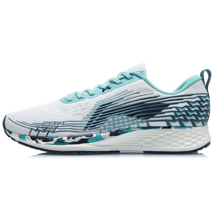 

Новые кроссовки для бега LiNing Red Hare 4 V2, износостойкие, дышащие, с низким верхом, мужские, бело-синие ARMQ009-7 39