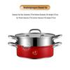 Sigaang Stainless Steel Double-Layer Steamer Hot Pot