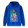 Kids Boys Girls The Amazing Digital Circus Print Hoodie Casual Long Sleeve Pullover Sweatshirt For Children Streetwear Tops