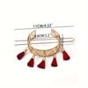 [Retro Tassel] Floral Hollow Retro Tassel Hairpins | Hair Accessories