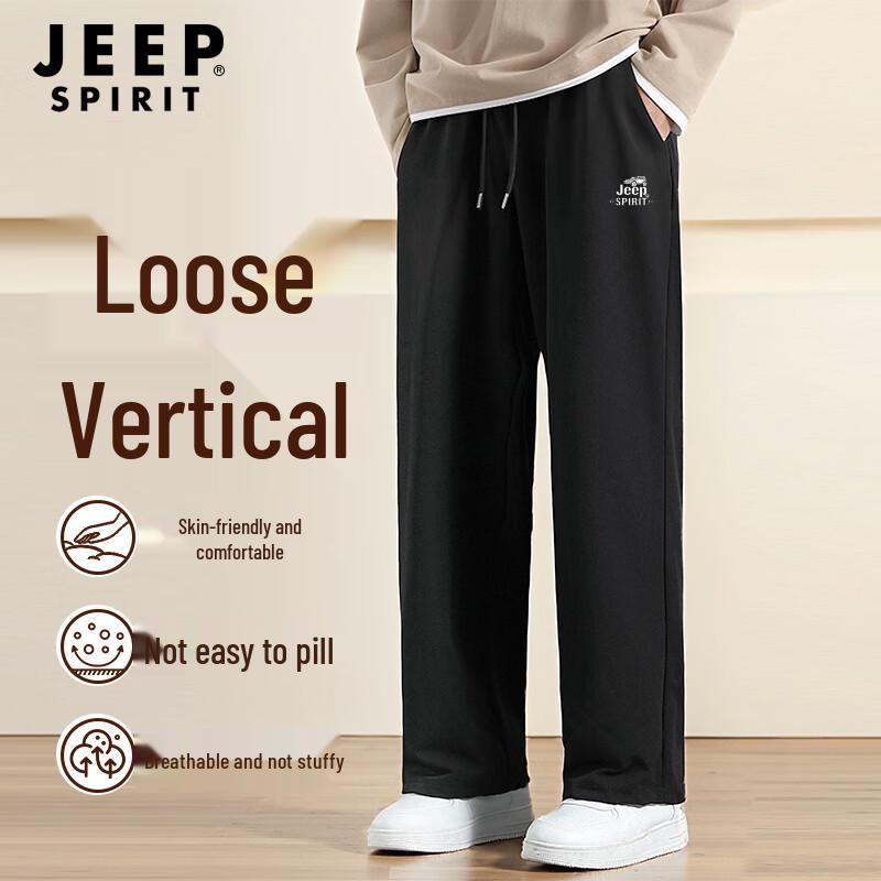 JEEP SPIRIT Men's Casual Straight-Leg Sweatpants