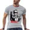 Terminator ILl Be Back Arnold Oversize T Shirt For Men Clothing 100 Cotton Streetwear Big Size Top Tee